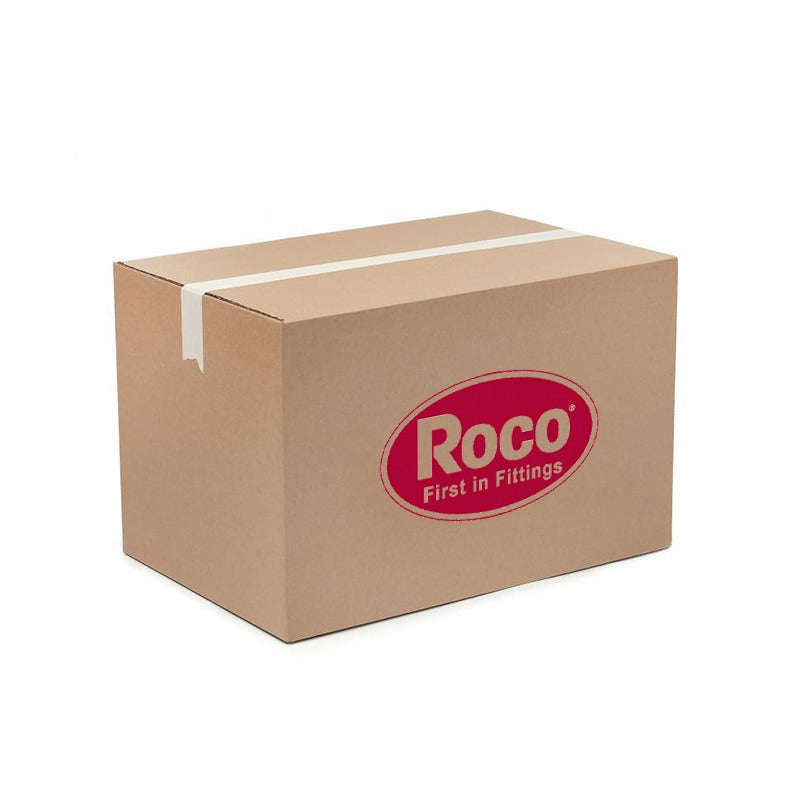 ROCO Flat Button Drawer Knob Brushed Brass 30mm