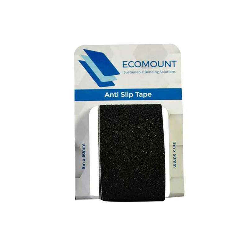 ECO MOUNT  Anti Slip Tape 50 x 5 MT Black ( 6 Pack )
