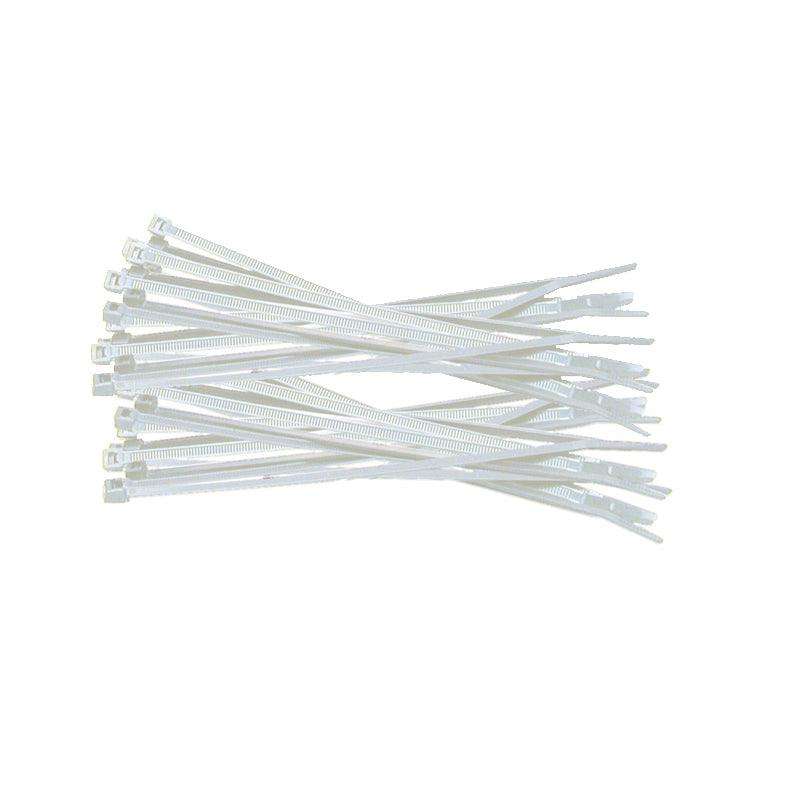 HELLERMANN TYTON Cable Ties White T18R 104mm x 2.5mm 100 Pack