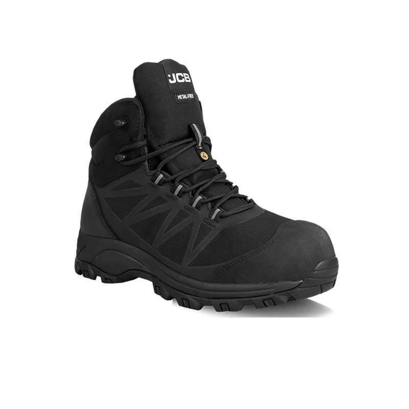JCB Supreme Hi Top Black Carbon Toe