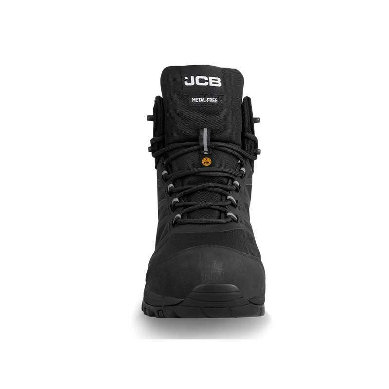 JCB Supreme Hi Top Black Carbon Toe