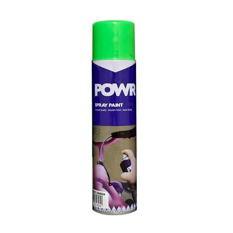 POWR Spray Paint Fluorescent Green 300ml ( 12 Pack )