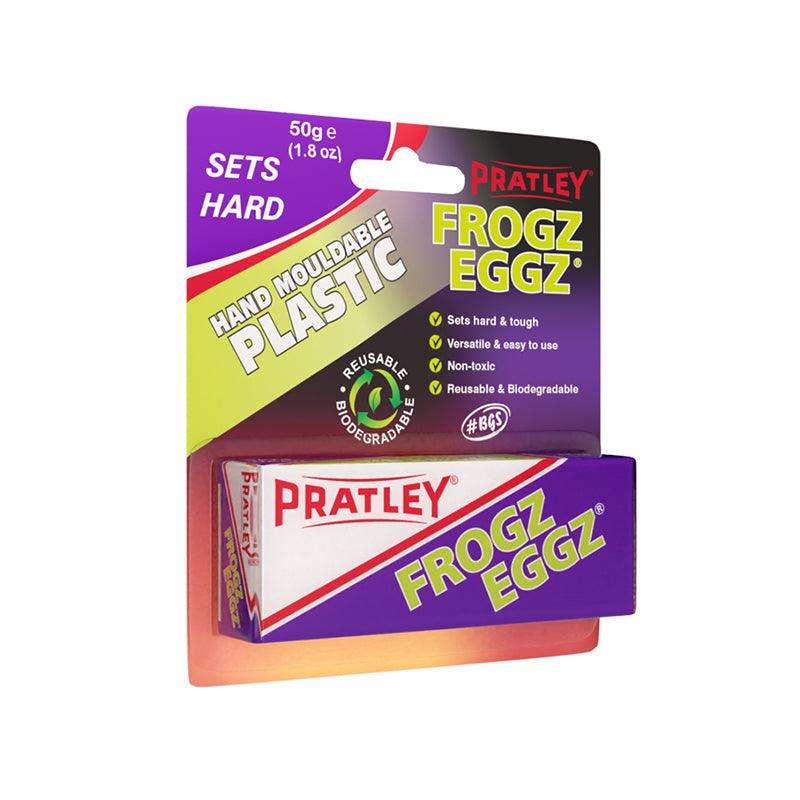 PRATLEY Mouldable Plastic Frogz Eggs 50gr ( 12 pack )