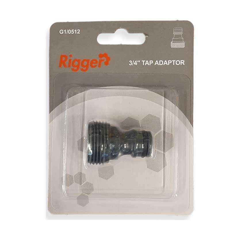 RIGGER Garden Hose Tap Adaptor 3/4" H20024