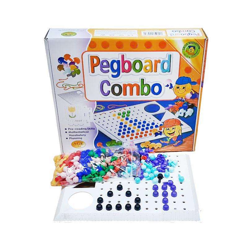 SMILE EDUCATION TOYS Pegboard Combo Age 3+