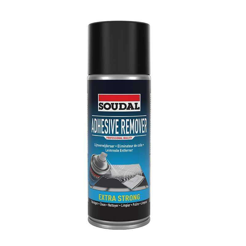 SOUDAL Adhesive Remover Aerosol Extra Strong Professional Quality 400ml ( 6 pack )