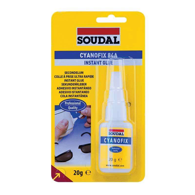 SOUDAL Cyanofix 84A Instant Adhesive Glue 20g