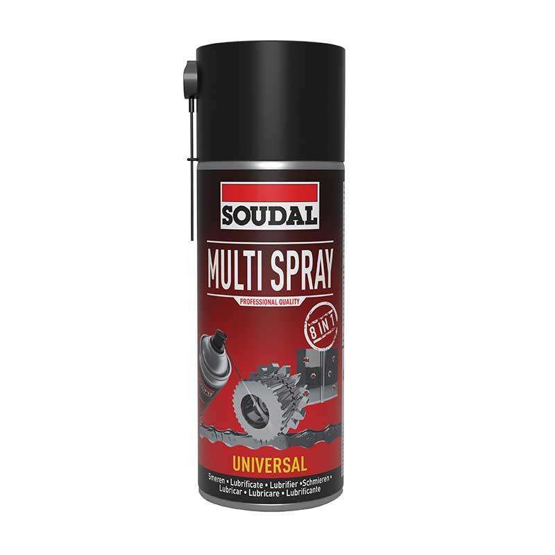 SOUDAL Lubricant Multi Purpose Aerosol Spray Professional Quality 400ml