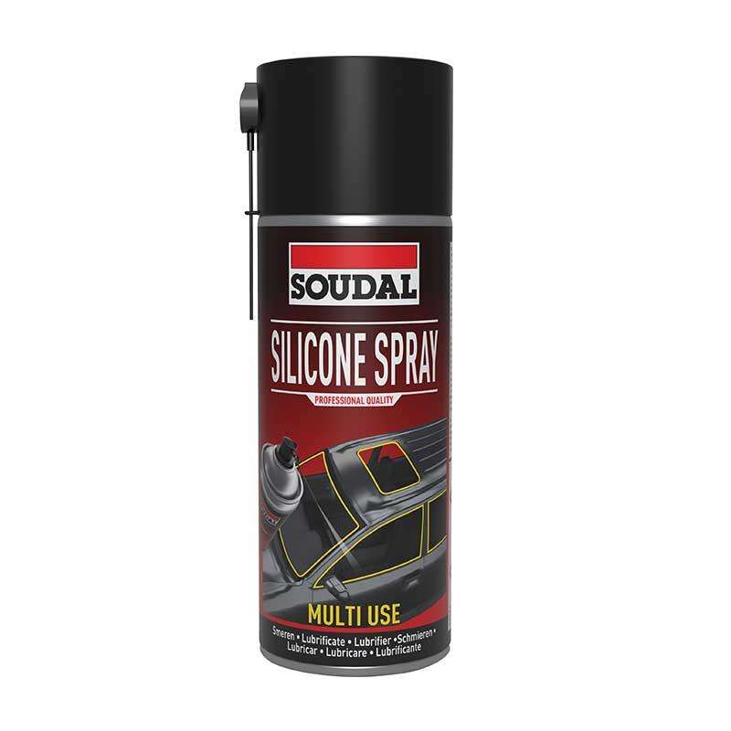 SOUDAL Lubricant Silicone Spray Transparent 400ml