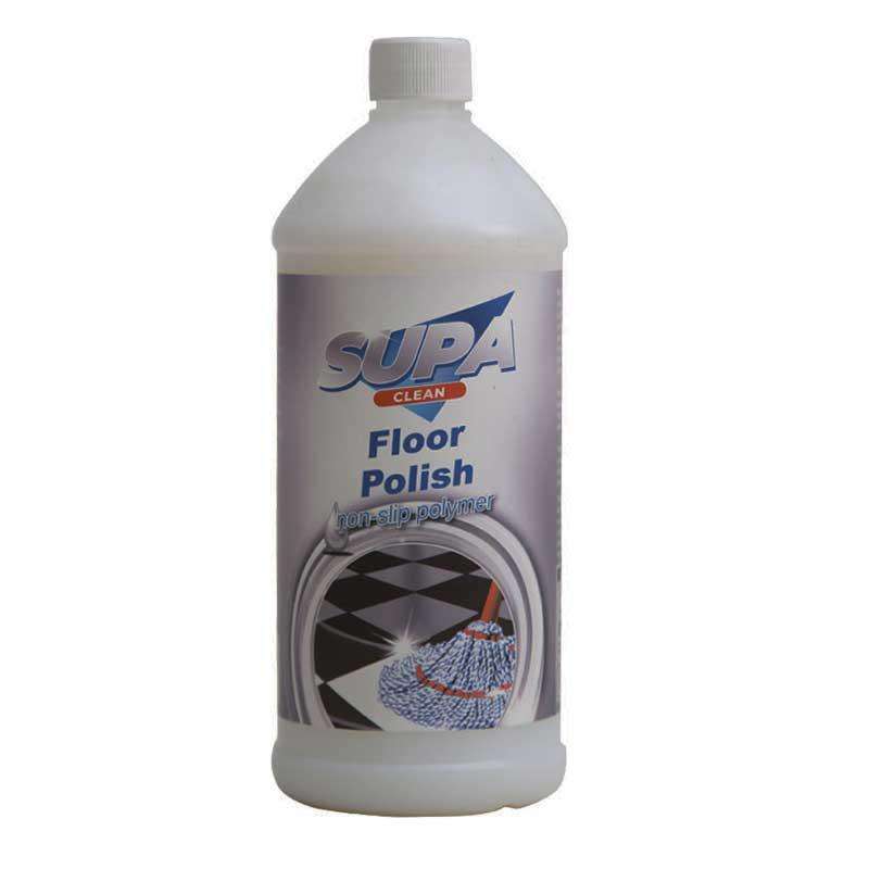 SUPA CLEAN Floor Polish 1 Litre ( 6 Pack )
