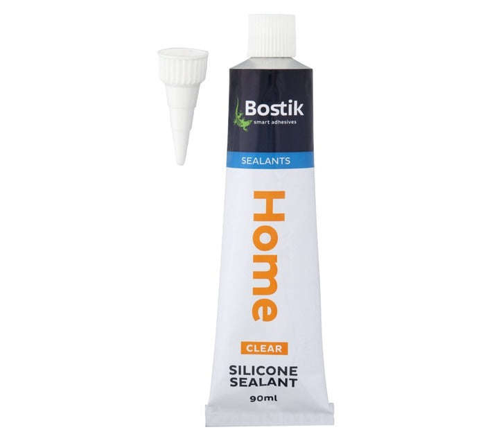 BOSTIK Home Silicone Sealant Clear 90ml