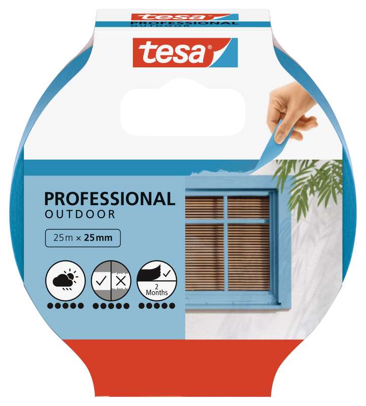 TESA Masking Tape Professional Outdoor 25m x 25mm