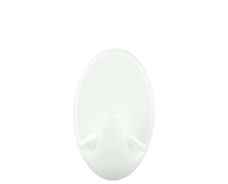 TESA Permanent Hooks Oval Small 2 Hooks White