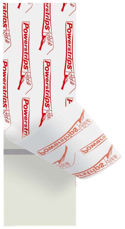 TESA Powerstrips Sensitive Surface 0.5kg 9 Adhesive Strips Wallpaper/Plaster