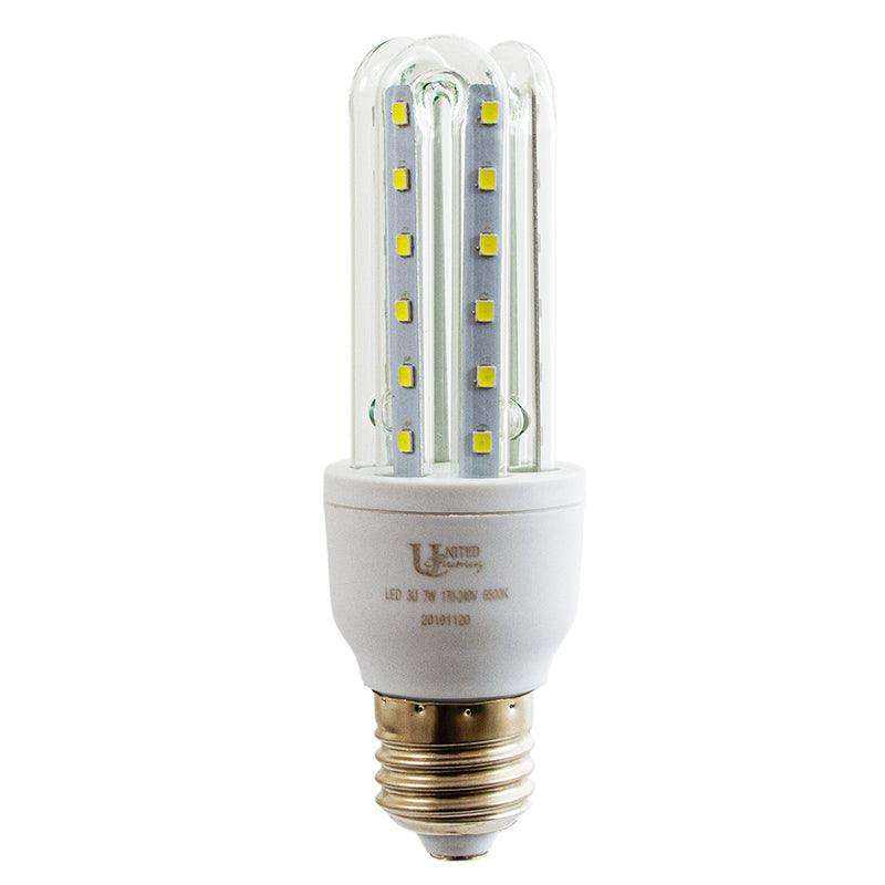 UNITED ELECTRICAL 7 Watt 3UE27 LED Bulb Cool White