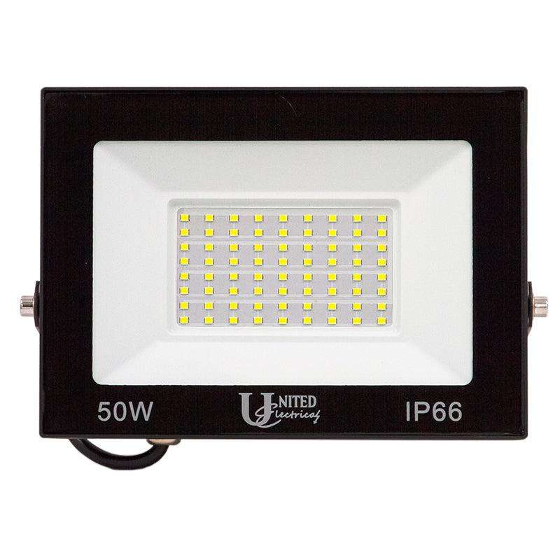 UNITED ELECTRICAL Day and Night Floodlight with Sensor 50W LED