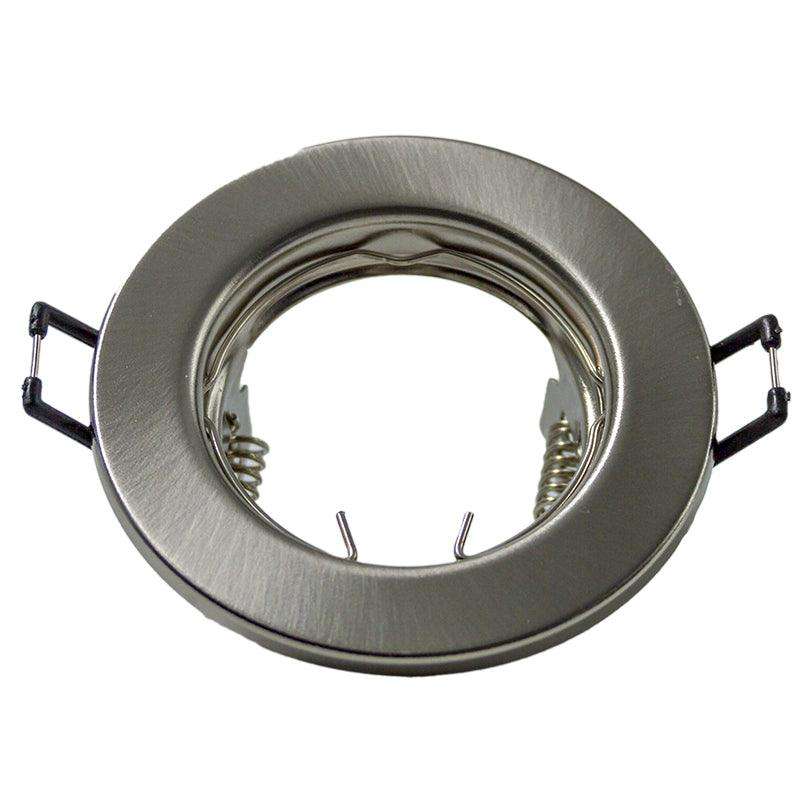 UNITED ELECTRICAL Fixed LED Downlighter Silver GU10