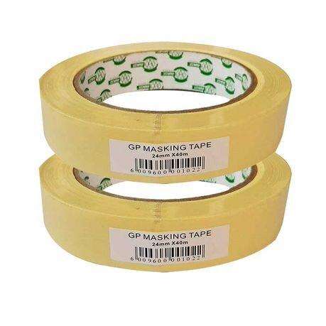 Avast Masking Tape General Purpose 24mmx40m (2Pack)