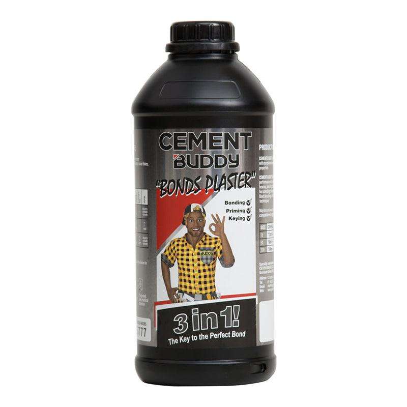CEMENT BUDDY 3 in 1 Plaster Enhancer Bonding Liquid 1 Litre