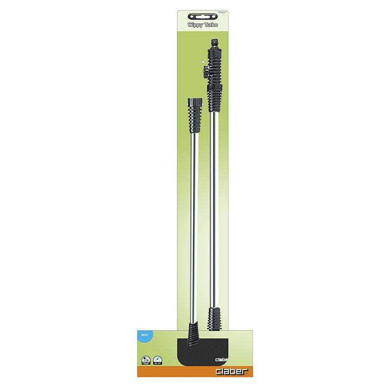 CLABER Wippy Auto Brush With Extension Handle And Water Flow Regulating Valve