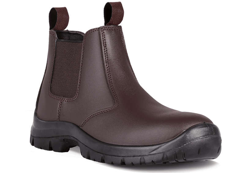 DOT Chelsea Safety Men's Boot Brown