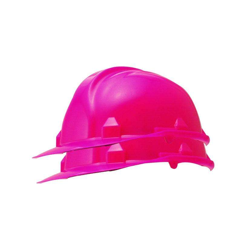 Hard Hat (Safety Cap) Bright Pink Lined ( 2 Pack )