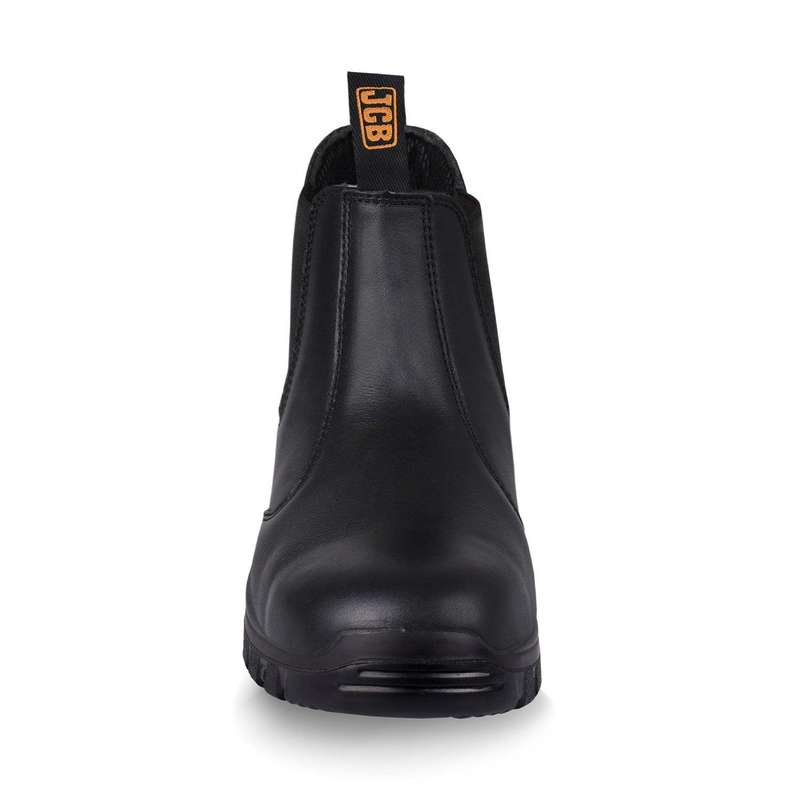 JCB Chelsea Black Steel Toe Men's Boot