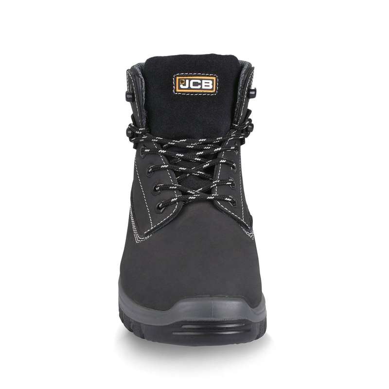 JCB Holton Hiker Black Nubuck Steel Toe Men's Boot