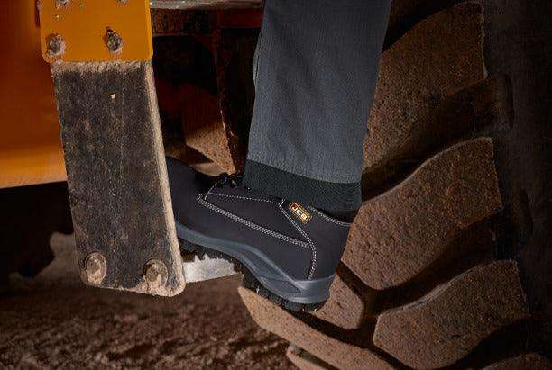 JCB Holton Hiker Black Nubuck Steel Toe Men's Boot