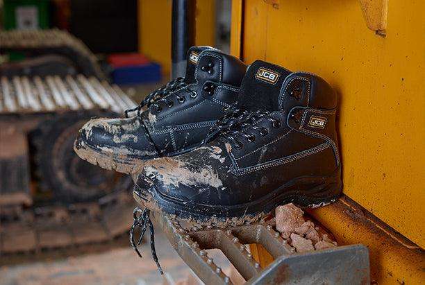 JCB Holton Hiker Black Steel Toe Men's Boot