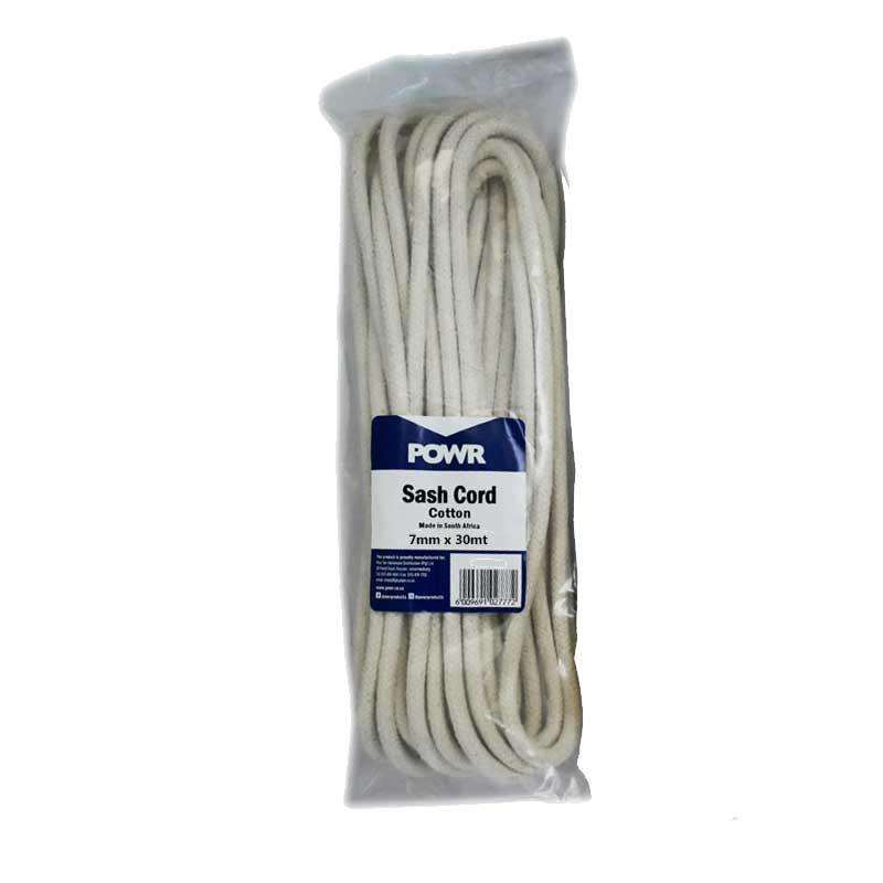 POWR Sash Cord Hanks 7mm x 30M