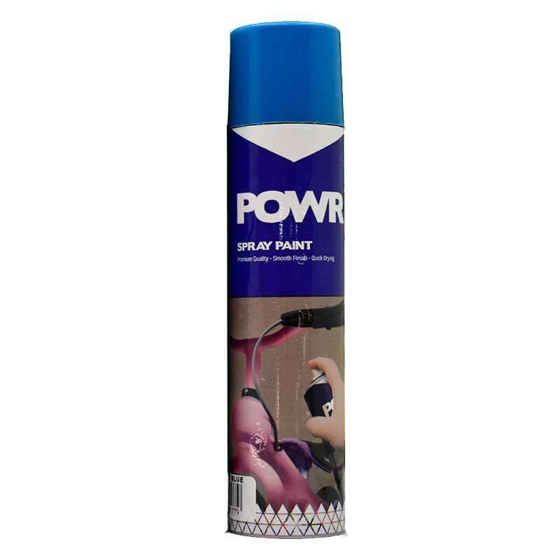 Powr Spray Paint STD 300ml Tin Blue Navy