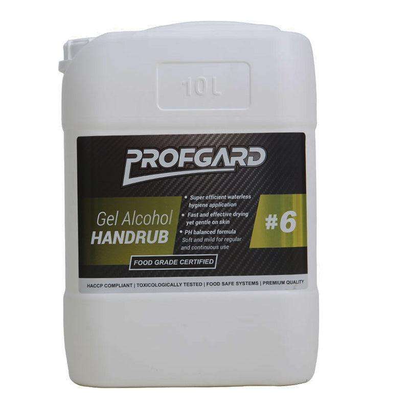 PROFGARD #6 Gel Alcohol Food Grade Handrub 10 Litre