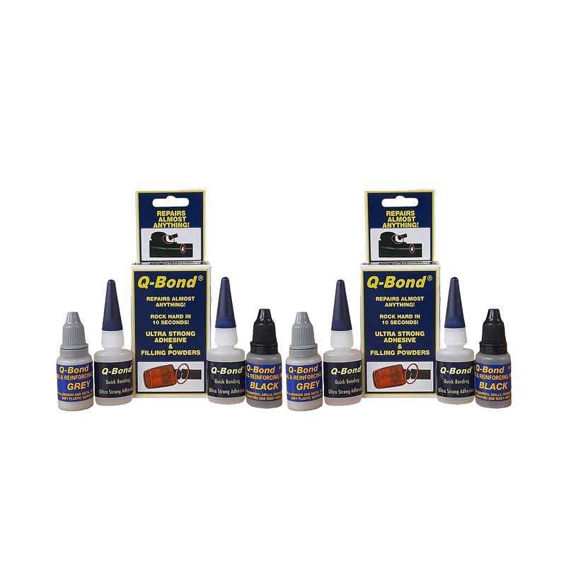 Q BOND Ultra Strong Bonding Adhesive Kit QB2 ( 2 Pack )