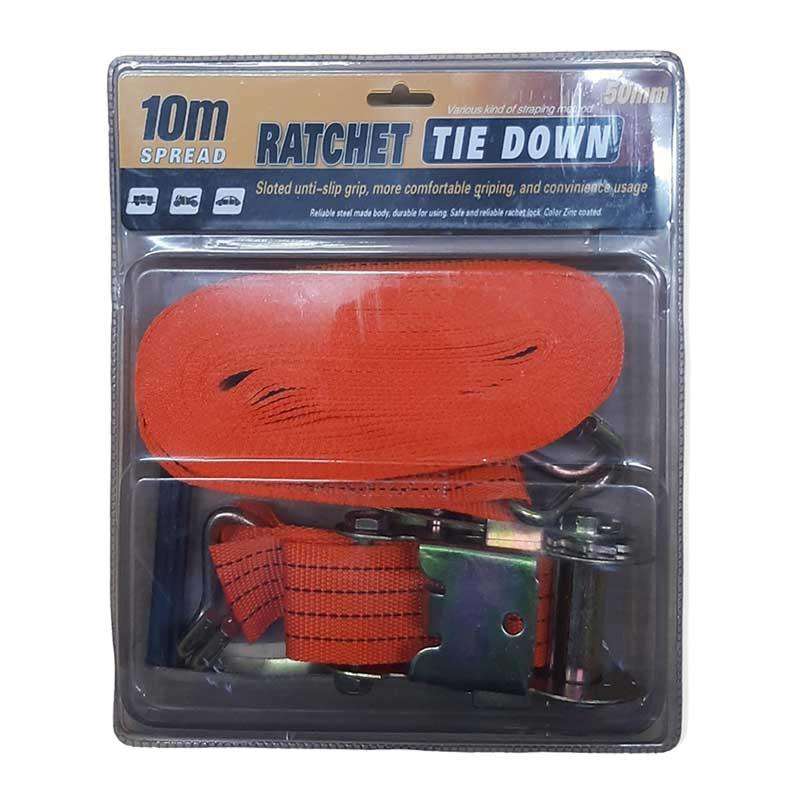 Ratchet Tie Down Strap 10M x 50mm