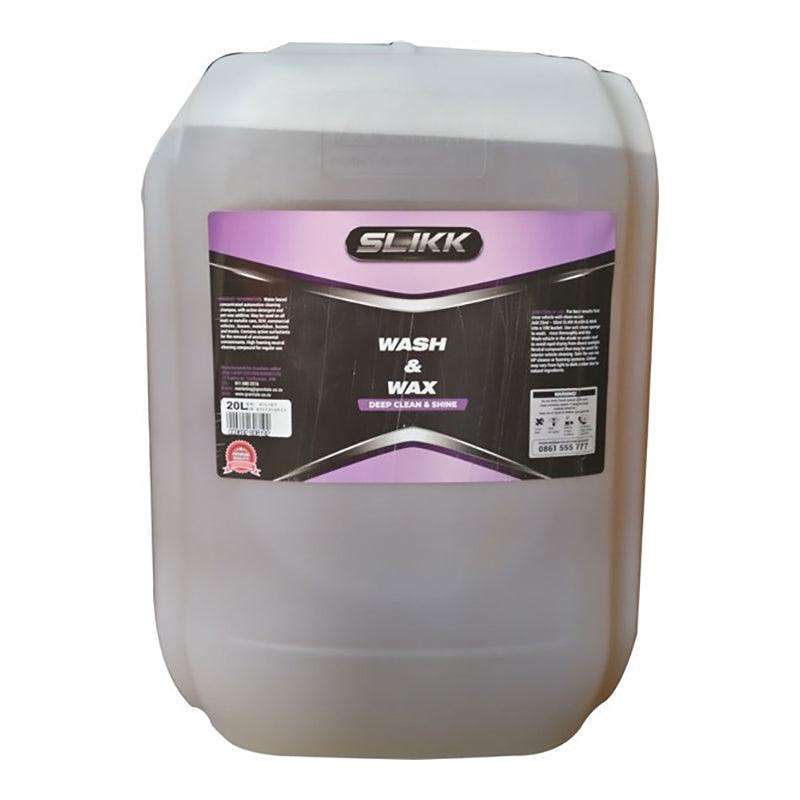 SLIKK Wash & Wax Car Shampoo 20 Litre