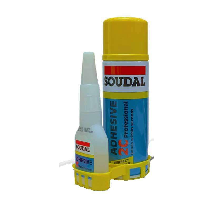 SOUDAL Adhesive Professional 2C Mitre (Mdf) Bonding Kit 400ml