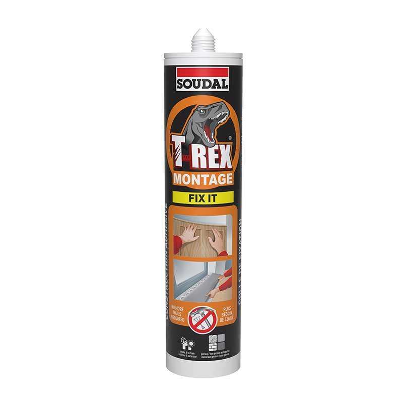 SOUDAL T-Rex Montage Fix It Solvent Based Construction Adhesive 350GR