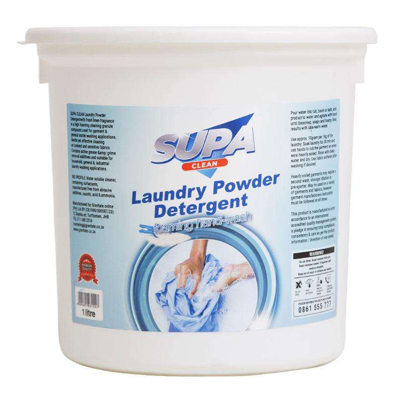 SUPA CLEAN Hand Wash Laundry Powder Detergent High Foaming 5kg