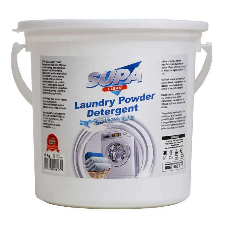 SUPA CLEAN Laundry Powder Detergent Auto 5kg
