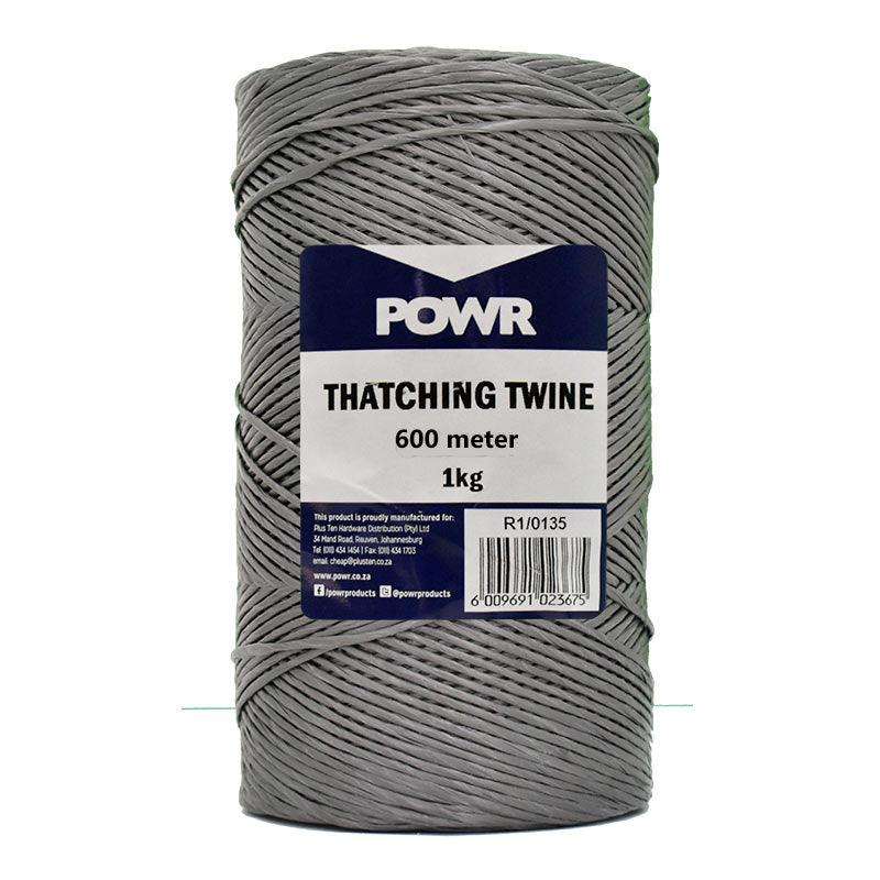 Thatching Twine Polypropylene Dark Grey Medium 1Kg 600m/kg