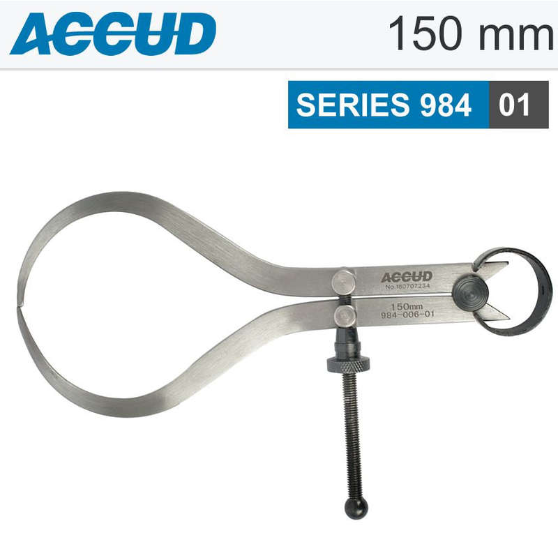Accud Outside Spring Caliper 150Mm Range 0-140Mm - DEFAULT TITLE