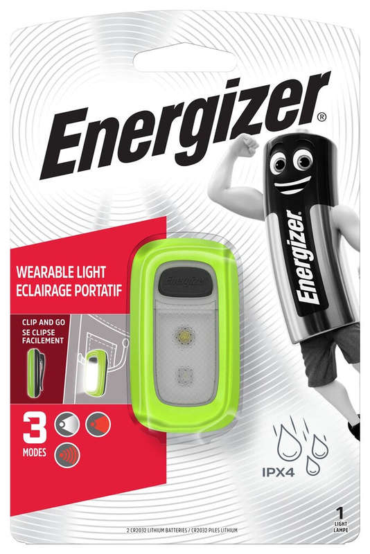 Energizer Wearable Clp Light 30Lum - DEFAULT TITLE