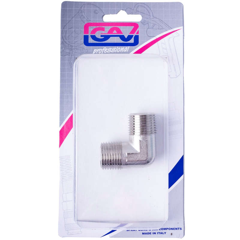 Gav Elbow 1/2' Mm Packaged - DEFAULT TITLE