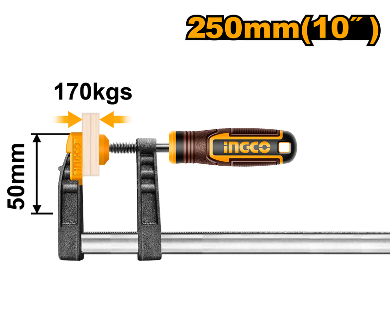 Ingco Clamp F 50X250Mm