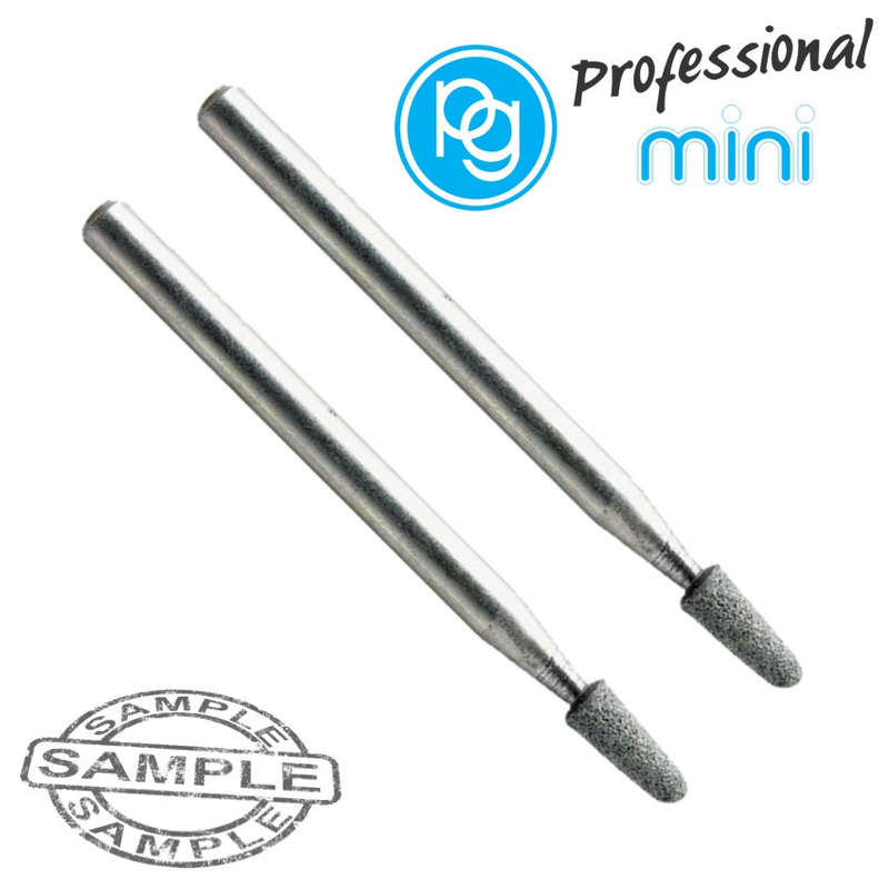 Pg Silicon Carbide Stones 3X8Mm.Cone.Sh2.35Mm.2Pcs - DEFAULT TITLE