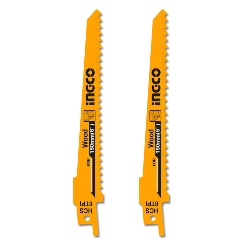 Ingco Reciprocating saw blades for Wood 2pcs/set