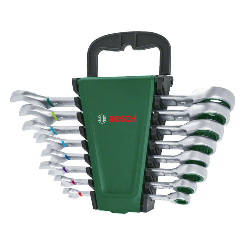 Bosch Ratchet Combination Wrench Set 8-piece