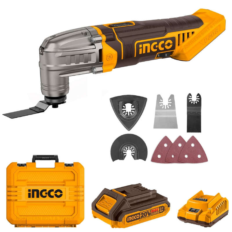 Ingco Cordless Multi-Tool 20V Kit