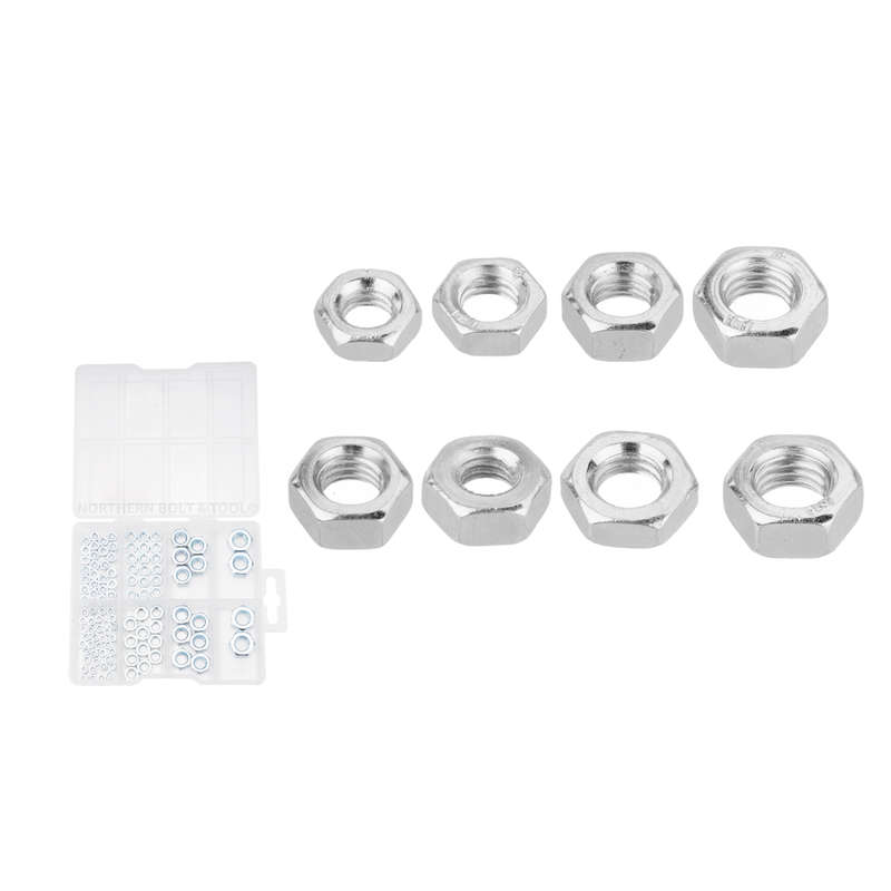Wadfow Hex nut assortment 225 Piece